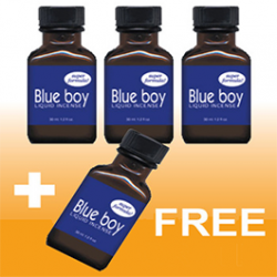 4X Blue Boy Retro - 25ml - BESTprice Poppers